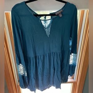 Maternity Shirt - Blue
